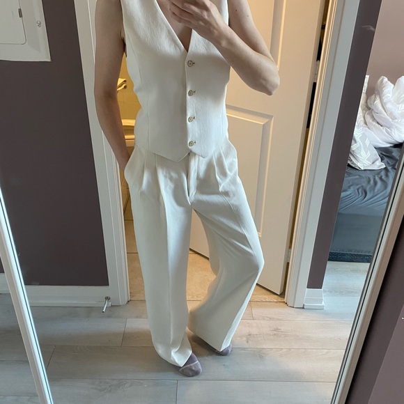 Aritzia❤️Effortless Pant & Vest❤️NEW - Picture 15 of 15